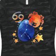 thumbnail image 4 of Inktastic Cancer Crab Constellation Zodiac Sign Illustration Women's T-Shirt, 4 of 5