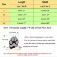 thumbnail image 3 of Pet Dog Shoes  Breathable Summer Soft Bottom Socks Reflective Anti-Slip Boots Paw Protecters for Small Dogs Puppy, 3 of 7
