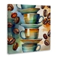 thumbnail image 3 of Stupell Industries Contemporary Coffee Beans & Mugs Canvas Art, 30 x 30, by Alina Georgescu, 3 of 8