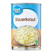 Great Value Sauerkraut, 14.5 oz Can