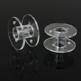 thumbnail image 2 of SDNall Lots 10 Clear Plastic Bobbins For Sewing Machine, 2 of 7