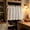 Coffee, variant on Linen Striped Half Curtain Bow Cabinet Cover Curtain For Kitchen Oven Door Window,Blue