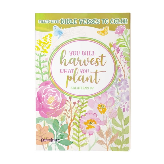 You Will Harvest What You Plant Advanced Coloring Book, by CrownJewlz, (Paperback)