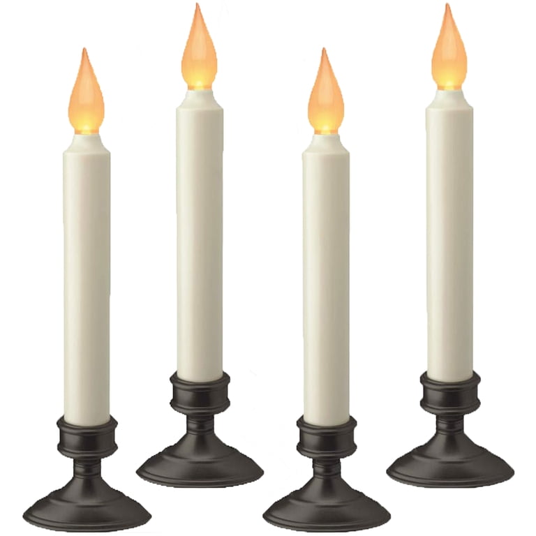 Xodus Innovations 4-Pack LED Window Candles with Sensor photo 1