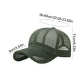 thumbnail image 2 of Mauxuk Breathable Mesh Baseball Cap for Men and Women | Adjustable Sun Hat for Outdoor Sports | Lightweight, Moisture-Wicking Cap for Hiking and Travel, 2 of 6