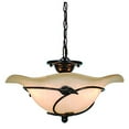thumbnail image 2 of Vaxcel International CF38815OL Vine 15 in. Semi-Flush Mount - Oil Shale, 2 of 2