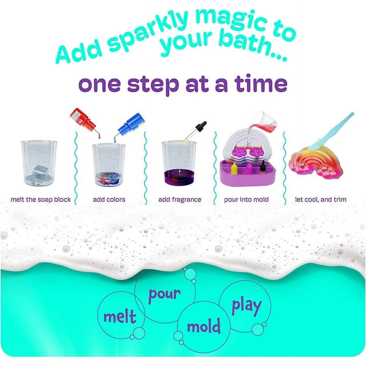 Dan&Darci Unicorn Soap Lab Multicolor Do-It-Yourself Soap Making Kits
