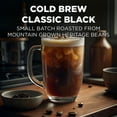 thumbnail image 3 of Maud's Black Cold Brew Dark Roast Coffee Pods, 72 ct | Cold Brew Classic Black Coffee | 100% Arabica Dark Roast Coffee | Solar Energy Produced Recyclable Pods Compatible with Keurig K Cups Maker, 3 of 7