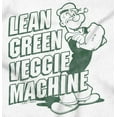 thumbnail image 2 of Popeye Lean Green Veggie Machine Men's Graphic T Shirt Tees Brisco Brands X, 2 of 4