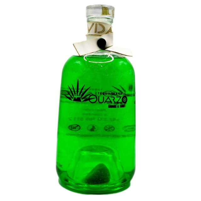 Tequila Quarzo Vida (Verde) 700 Ml Quarzo Tequila, Blanco