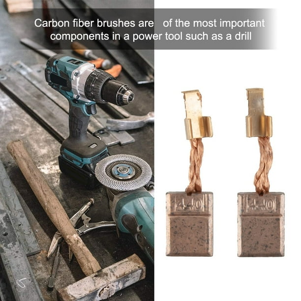 1 Pair Carbon Brushes For Makita DTD146 DHP456 DHP458 BHP456 BDF446 BHP454 CB440