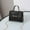 Black, variant on Crocodile Embossed Leather Purse for Women - Convertible Shoulder & Crossbody Bag with Gold Chain, Multi Pocket Work Tote, Fashionable Handbag for Office/Travel