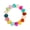 Color 1, variant on Bead Bracelet for Women Resin Elastic Stretch Chunky Bracelet