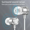 thumbnail image 6 of COM1950s Metal In-Ear Flat Port Headphones Type-C Plug Heavy Bass, 6 of 9