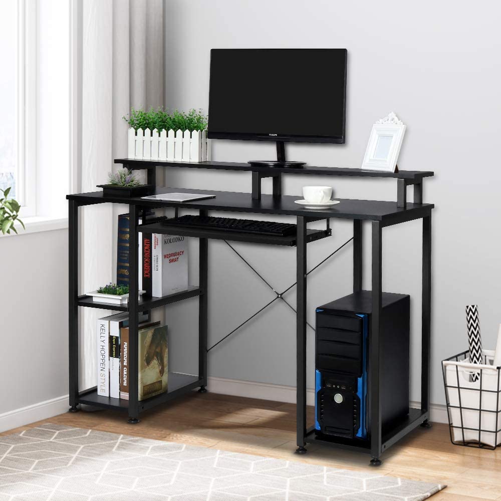 Computer Desk Monitor Stand Shelf, 47 