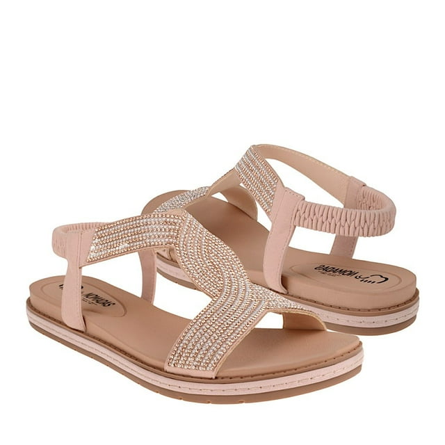 SANDALIAS DAMA NOMADAS 20475 SUEDE ROSA NOMADAS 20475