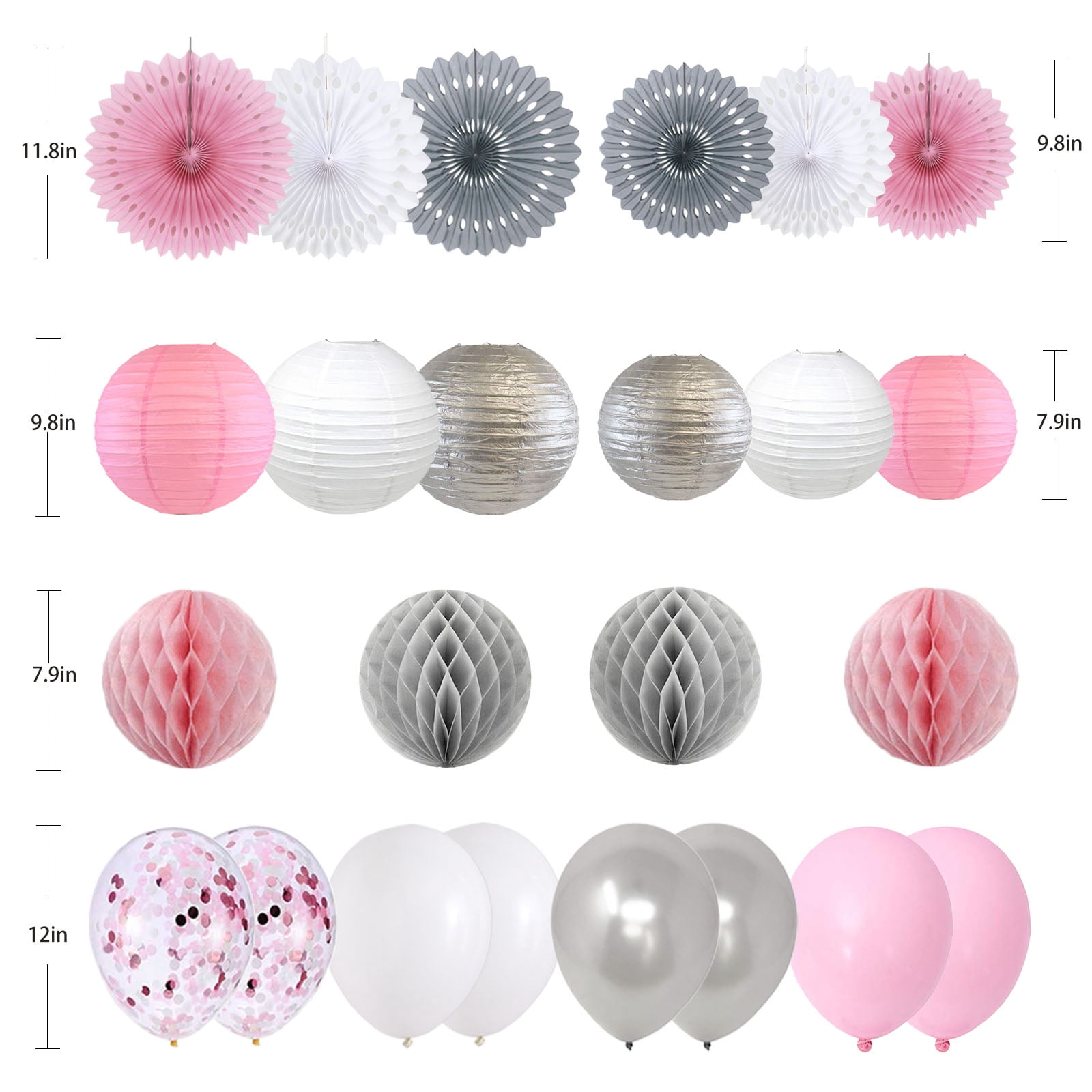 Baby Shower Decorations for Girl kit Baby Girl Kit