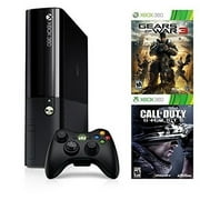 Angle View: Microsoft Xbox 360 E 500GB Console Bundle with Gears of War 3 and Call of Duty Ghosts