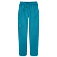 thumbnail image 2 of Sivvan Womens Scrub Set - Multi Pocket Cargo Pants & Stylish Mock Wrap Top, 2 of 6