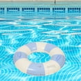 thumbnail image 2 of Miangastore Adult Water Float Ring Handle Design Swim Ring Adult Swimming Circle Inflatable Swim Ring, 2 of 9