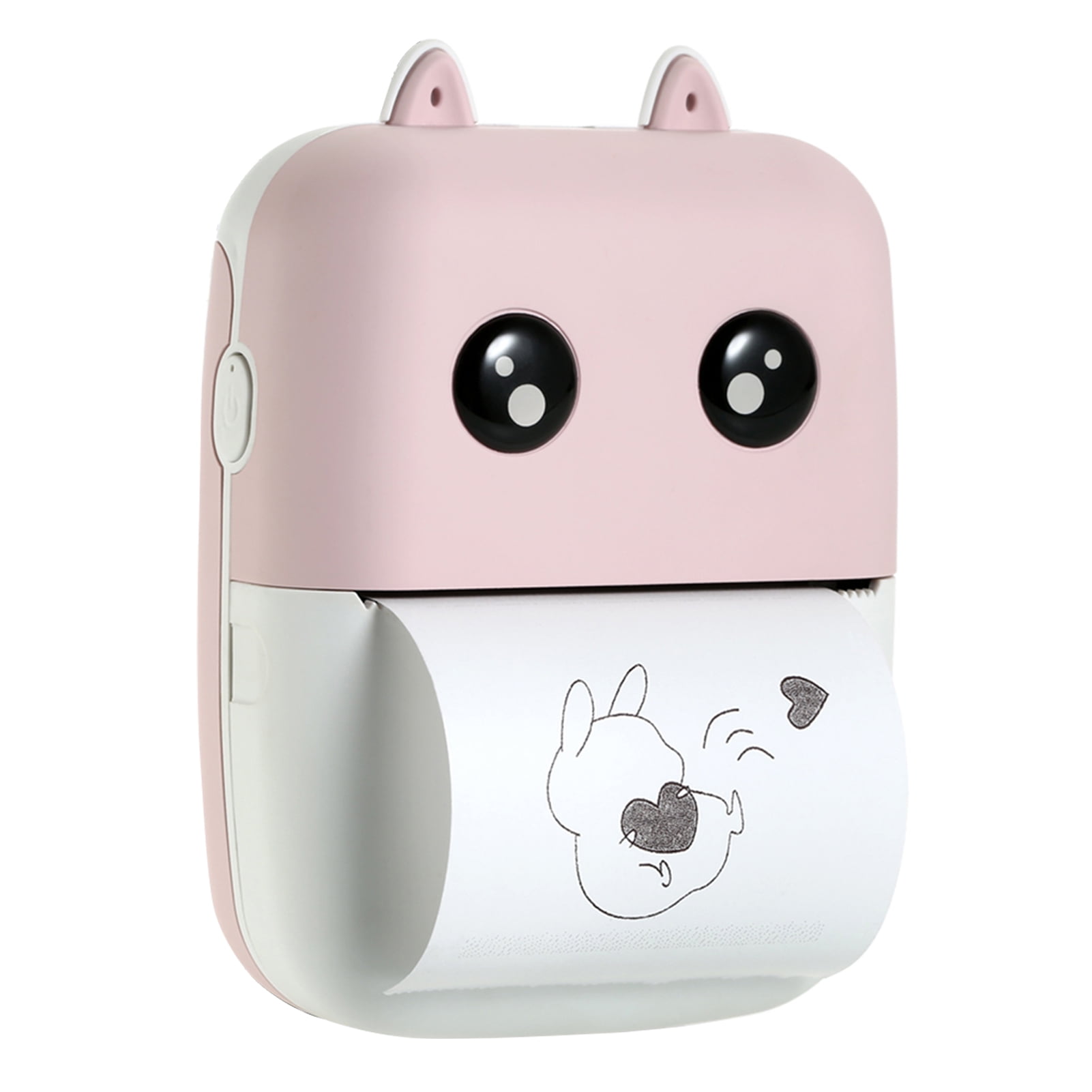 Mini Pocket Thermal Printer 58mm Wireless BT Printer 200dpi with 1 Roll