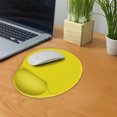 thumbnail image 6 of WIRESTER Mouse Pad Wrist Rest Support Cushion, Solid Yellow, 6 of 6