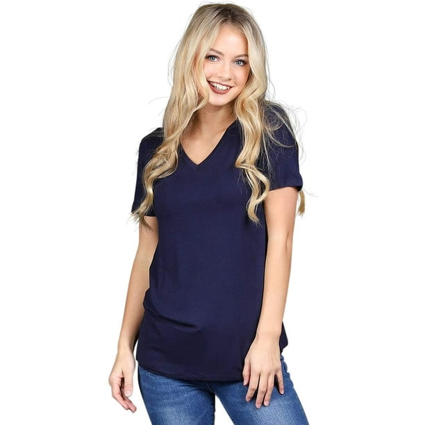 Zenana Outfitters Relaxed Fit V-Neck 