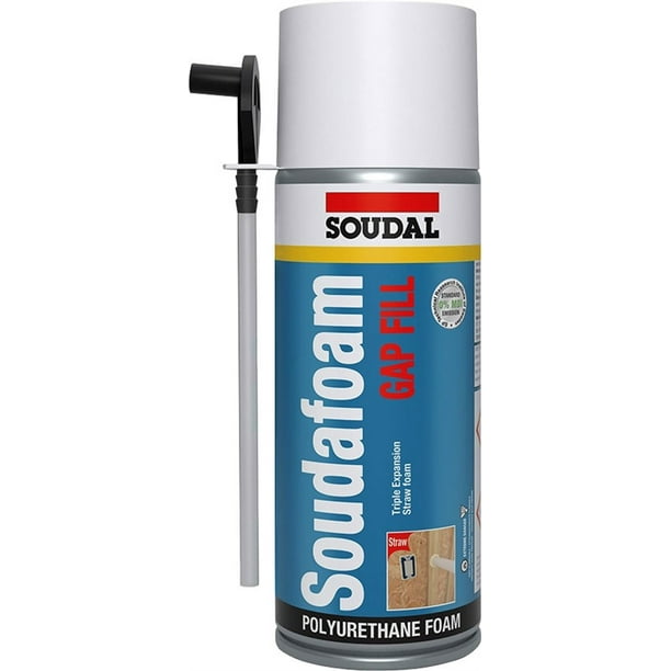 Soudal 463800 HighExpansion Foam Sealant, Champagne, 12 oz Walmart