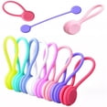 thumbnail image 1 of Organisateur de Casque de Chargement Écouteurs Rangement de Données Réutilisable Étau Pinces pour Métal, 1 of 7