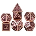 thumbnail image 1 of DND Dragon Scale Dice Set of 7 Pcs, Metal D&D Dice Set with Oversized D20 for Tabletop Roleplaying Games, Dungeons and Dragons, DND, D&D, 1 of 5