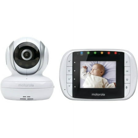 Motorola MBP33S Wireless Video Baby Monitor with 2.8-Inch Color LCD