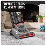 Dirt Devil Performance Pet Bagless Upright Vacuum Cleaner, Pet Friendly, for Carpet & Hard Floors, Above Floor Cleaning, Lightweight, UD76211V, Gray