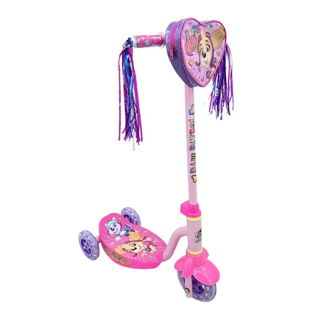 Scooter Apache Tres ruedas Paw Patrol Skye con Luces en Plataforma