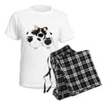 thumbnail image 4 of CafePress - Bordercollieherdingdark Women's Light Pajamas - Women's Short Sleeve Print T-Shirt and Pants Light Cotton Pajama Set, 4 of 7