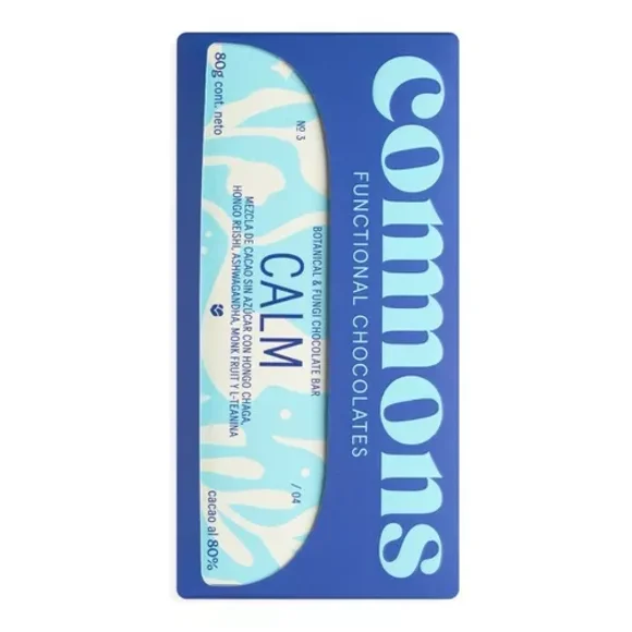 Chocolate Mexicano Con Adaptógenos Calm 80g Premium