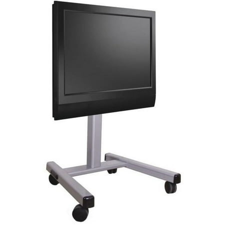 Chief - Large Display Cart for Most 48" - 72" Flat-Panel TVs - Silver