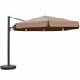 thumbnail image 2 of Island Umbrella Victoria 13-ft Octagonal Cantilever Patio Umbrella with Valance in Stone Sunbrella® Fabric, 2 of 9