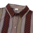 thumbnail image 5 of Playeras Hombre Deportivas Camisa Informal Con Estampado Floral Para Hombre, Camisa De Manga Corta Con Cuello Vuelto, 5 of 5