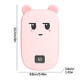 thumbnail image 2 of Office Desk Accessories Qwtwty The New USB Mini Cute Shape Hand Warmer And Power Bank 2 in 1, 2 of 3