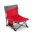 thumbnail image 1 of Ozark Trail Quad Low Event Chair, Red, 1 of 14