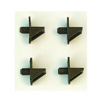 Prime-Line Shelf Support Pegs 1/2"W X 1" L X 1/4" Dia. 1" L Plastic Dark Brown Carded