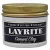 Layrite Cement Matte Hair Clay for Men, 4.25 Oz