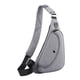 thumbnail image 2 of Bolso de pecho para hombre, bolso bandolera de gran capacidad, bolso de mano, bolso, mochila de hombro para Gris, 2 of 8