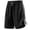 Black, variant on Timoontee Men Outdoor Shorts Quick Dry Performance Fabric for Activities Soft Cotton Classic Style All Day Comfort Red M