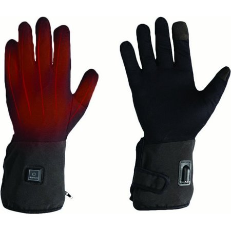 Venture Venture Battery Powered Heated Glove Liners Black X-Small/Small