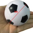 thumbnail image 3 of Pelota de fútbol para niños 6cm Vogacara Juguete antiestrés blanco/negro, 3 of 6