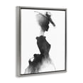 thumbnail image 2 of Allure Of Fashion Silhouette Gray Floating Frame Canvas Art, 17 x 21, Made In USA, 2 of 8