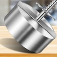 thumbnail image 2 of Prensa De Hamburguesas Burger Patty Maker Antiadherente Hamburguesa Prensa de carne Utensilios de cocina (10,1 cm) Hugtrwg  Libre de BPA, 2 of 8