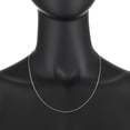 thumbnail image 3 of 1.2mm Solid .925 Sterling Silver Ball Bead Chain Necklace, 22 inches + Gift Box, 3 of 7