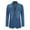 Light Blue, variant on Cloudstyle Men's Multi-Pocket Denim Casual Blazer